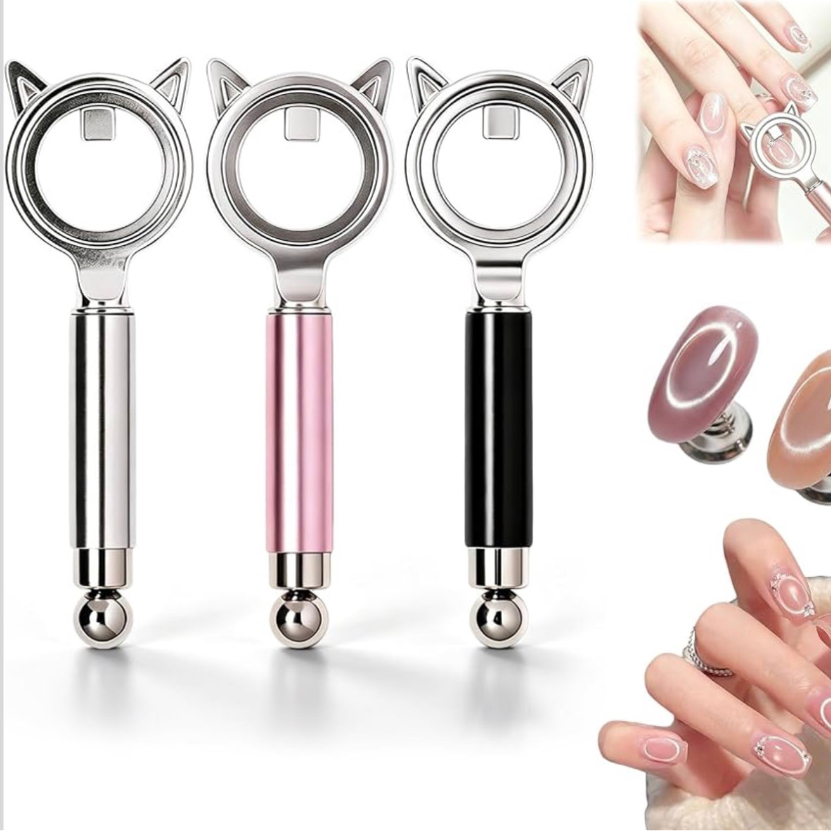 Cat Eye Magnet Pen – Imán Profesional para Efectos Cat Eye