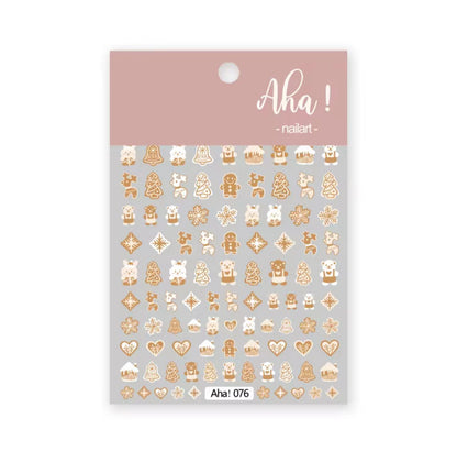 Aha! nail art stickers