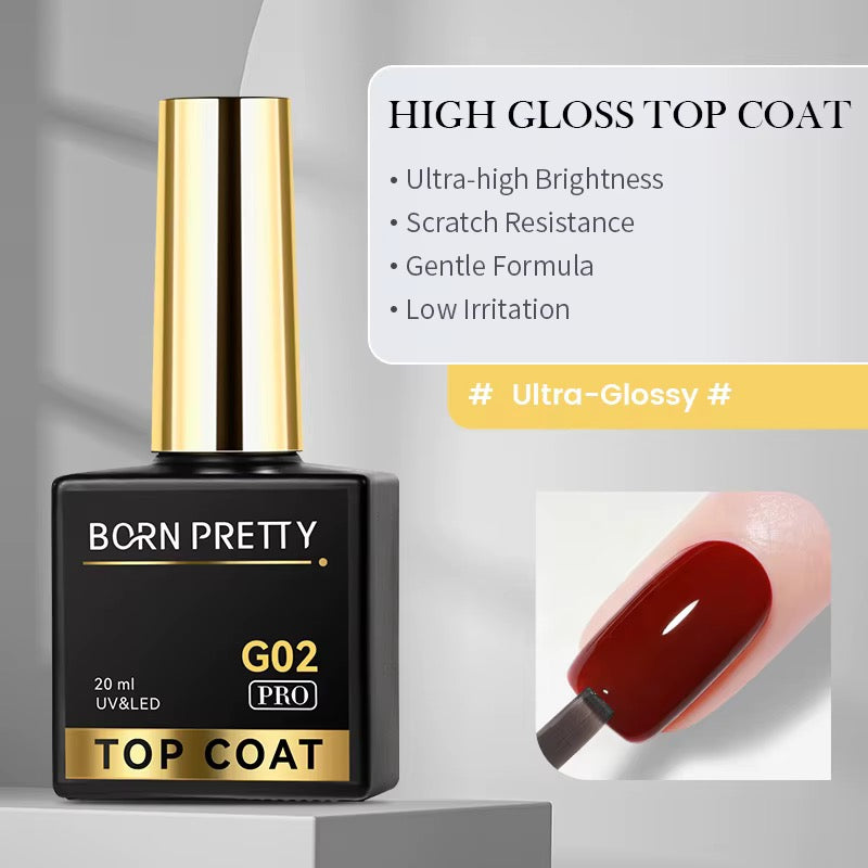 High Gloss Top Coat PRO Born Pretty – 20 ml