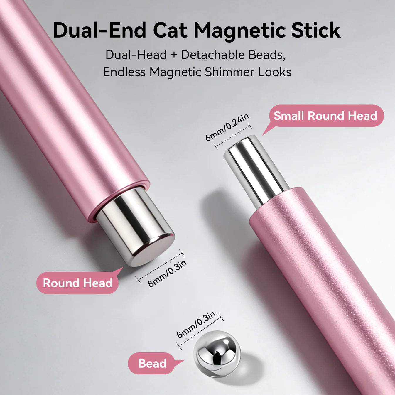 Dual-Head Cat Eye Magnet Pen