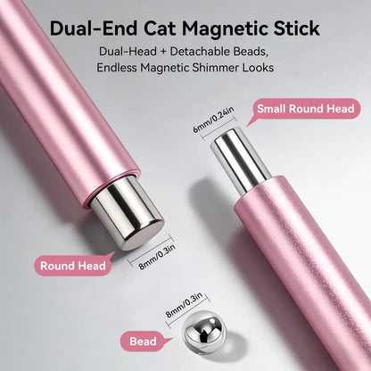Dual-Head Cat Eye Magnet Pen