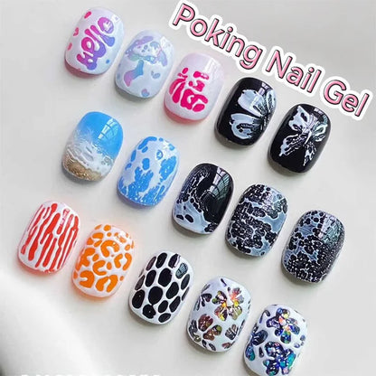 Poking Nail Gel Kit (Efecto 3D & Relieve) Born Pretty