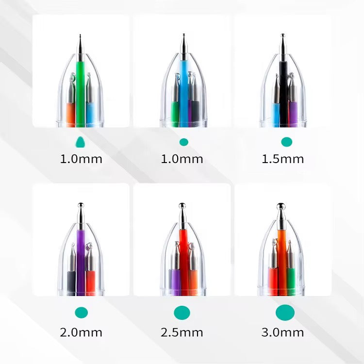 Pen Dotting Tool Multicolor 6 in 1