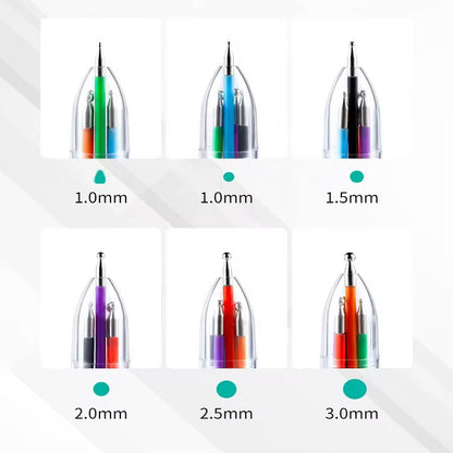 Pen Dotting Tool Multicolor 6 in 1