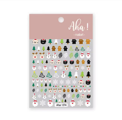 Aha! nail art stickers