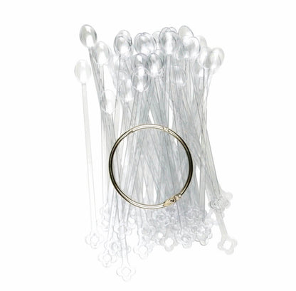 Practice tips clear (50pcs)
