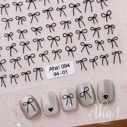 Aha! nail art stickers