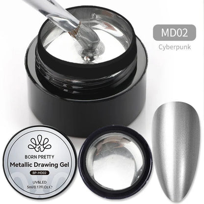 BP Metallic Drawing Gel