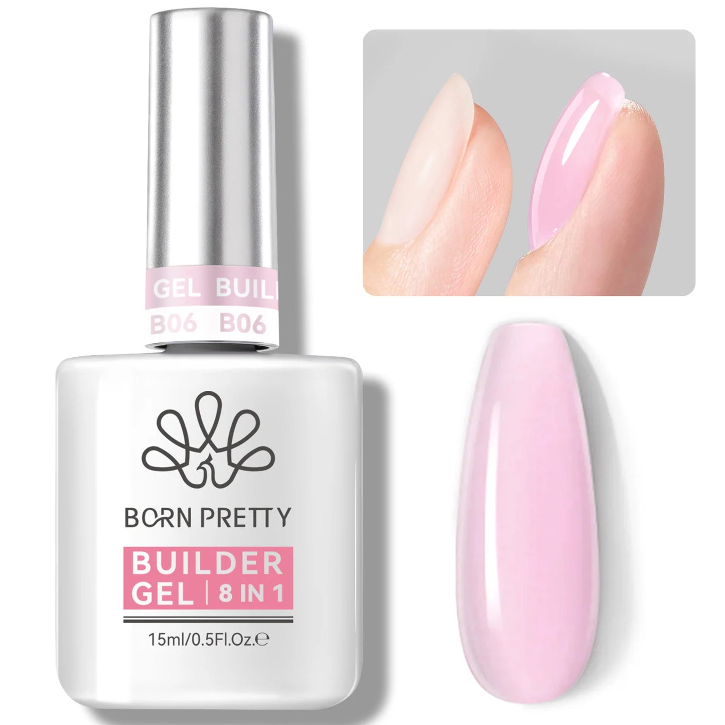 Born Pretty Builder Gel 8 en 1 – 15 ml