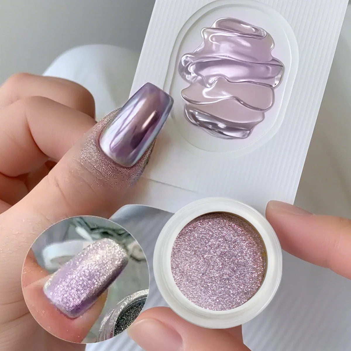 Cat Magnetic Mirror Metallic Chrome Nail Powder