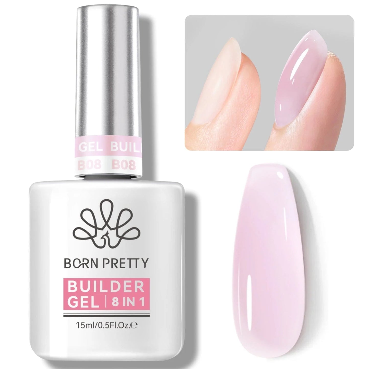 Born Pretty Builder Gel 8 en 1 – 15 ml
