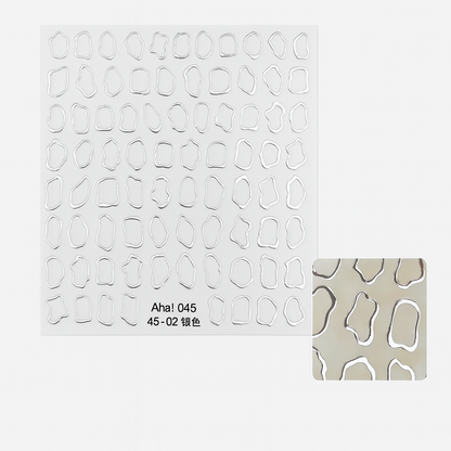 Aha! nail art stickers
