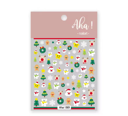 Aha! nail art stickers