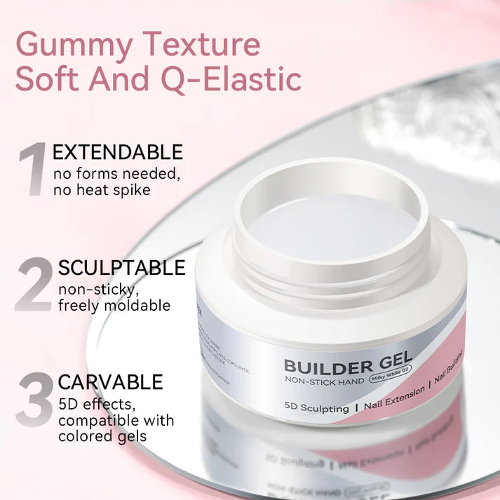 Builder Gel 5D Molding Non-Stick Hand