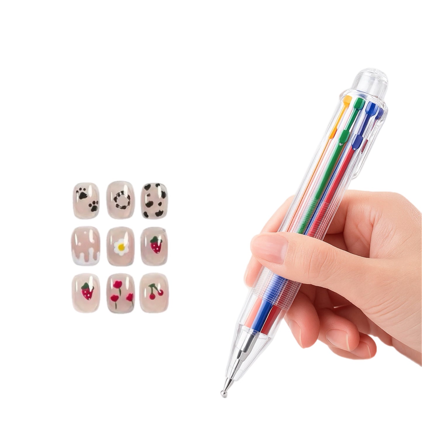 Pen Dotting Tool Multicolor 6 in 1