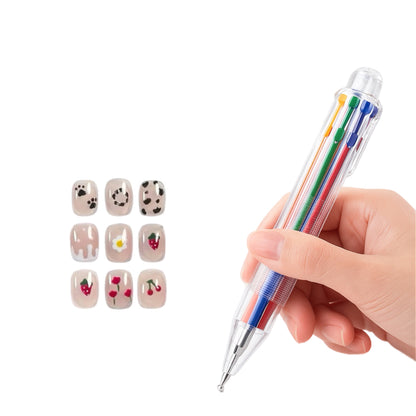 Pen Dotting Tool Multicolor 6 in 1