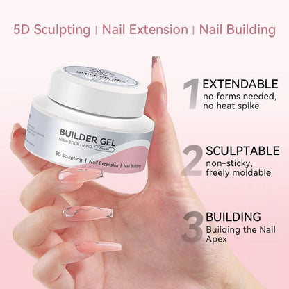 Builder Gel 5D Molding Non-Stick Hand