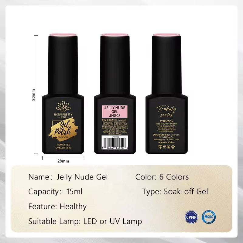 Born Pretty Jelly Nude
