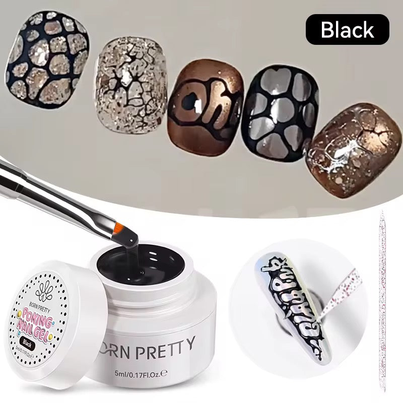 Poking Nail Gel Kit (Efecto 3D & Relieve) Born Pretty