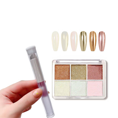 Silicon Brush & Chrome Palette