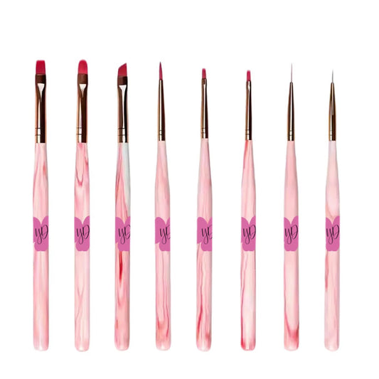 Pink Marble Brush Kit