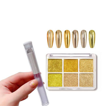 Silicon Brush & Chrome Palette