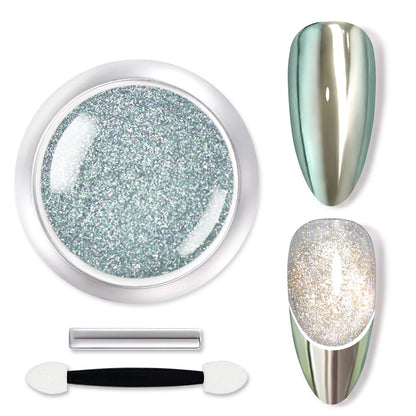 Cat Magnetic Mirror Metallic Chrome Nail Powder