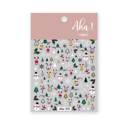 Aha! nail art stickers