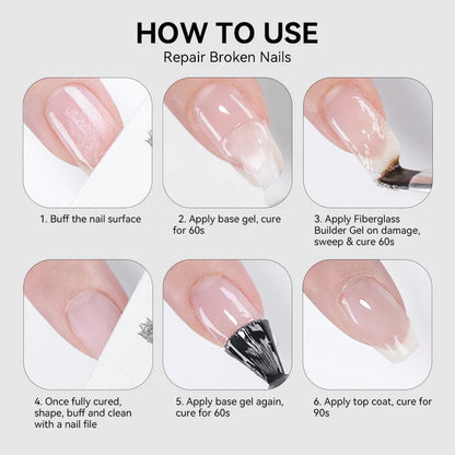 Born Pretty Fiberglass Builder Gel – 15 ml