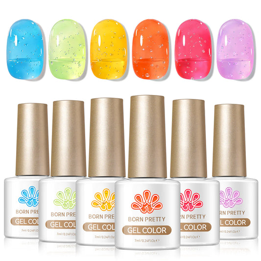 Sunlit Bubbles Cat Eye Co. – Born Pretty kit de 6