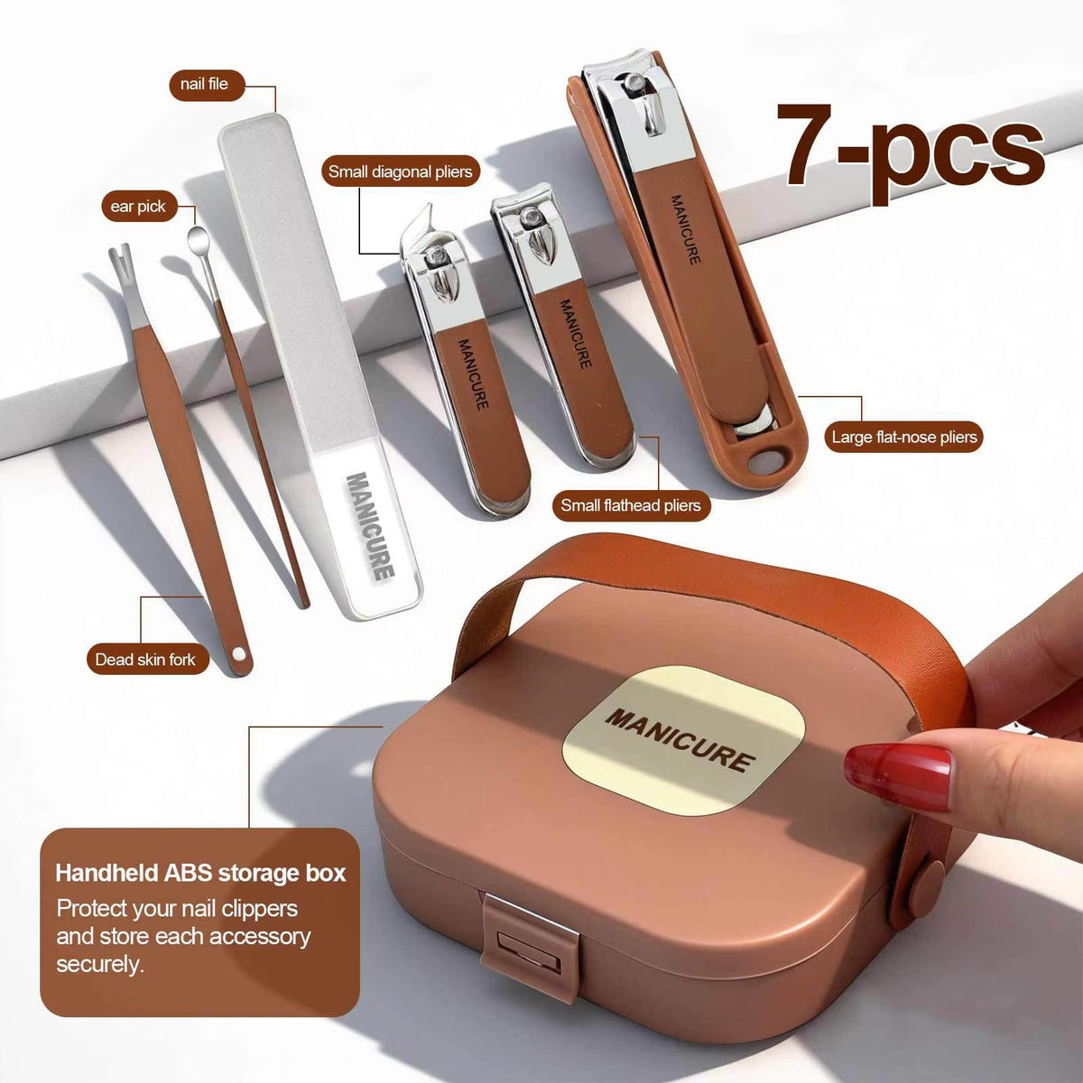 The Mani Edit – Manicure Set 7 Pcs