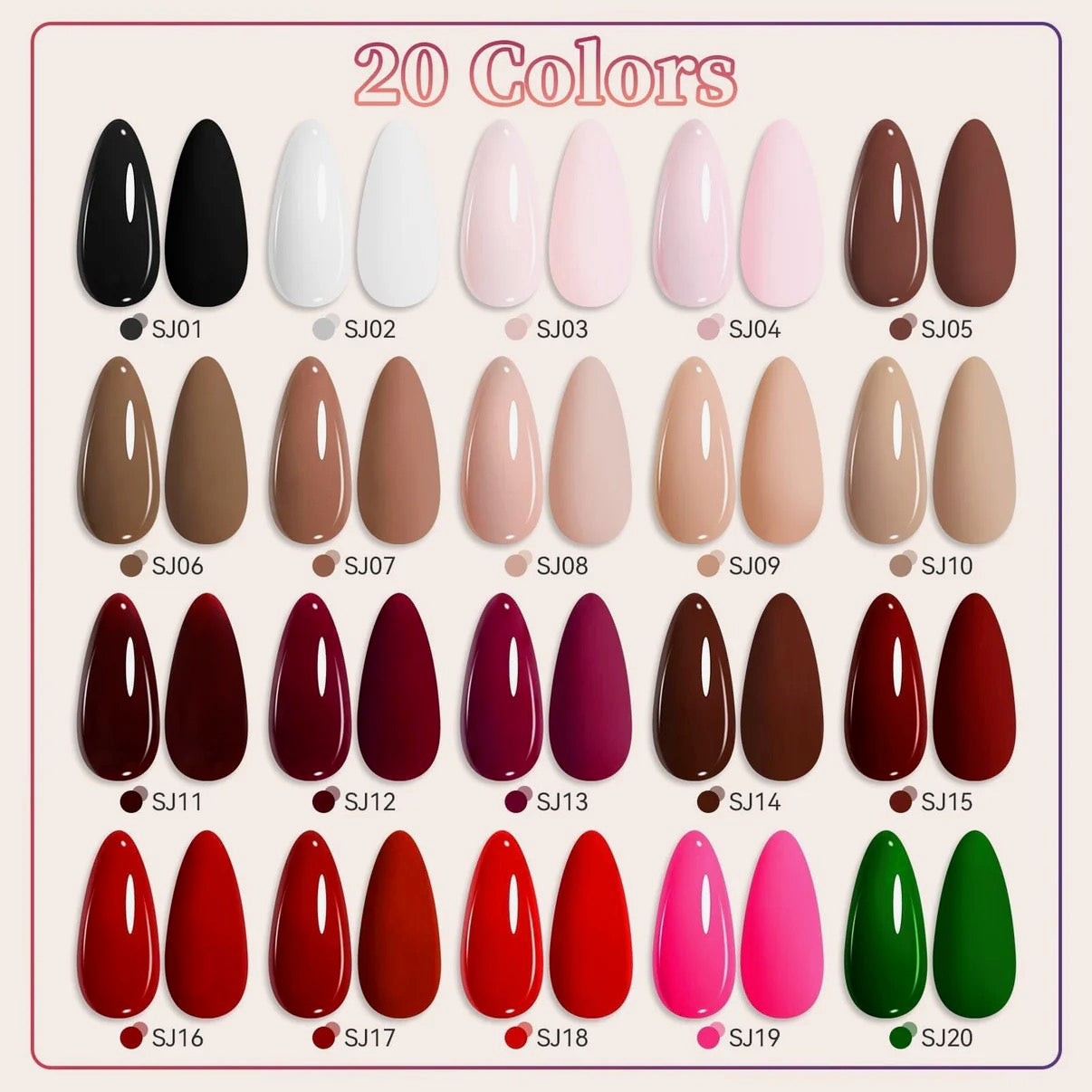 New Series Color Gel Polish