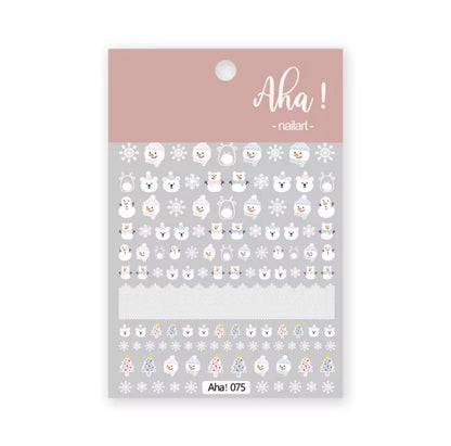 Aha! nail art stickers