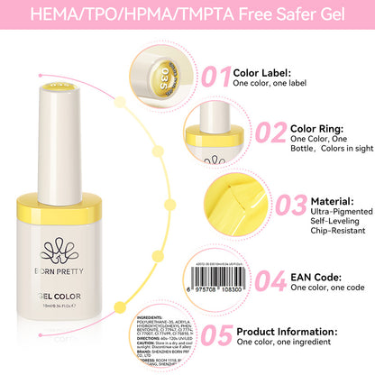 Terra Co. Gel Polish Born Pretty (10ml)