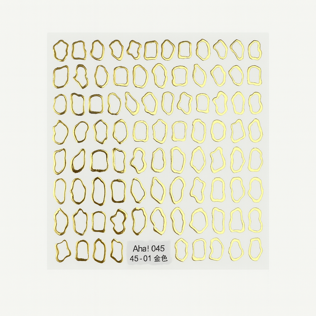 Aha! nail art stickers