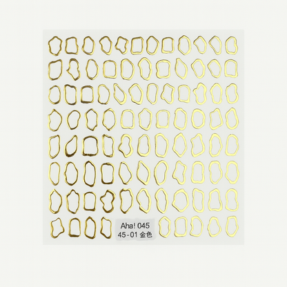 Aha! nail art stickers