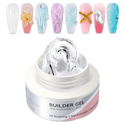 Builder Gel 5D Molding Non-Stick Hand