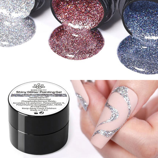 BP Shiny Glitter Painting Gel