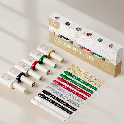 Set TERRA Gel Polish – 6 colores de 10 ml - Born Pretty