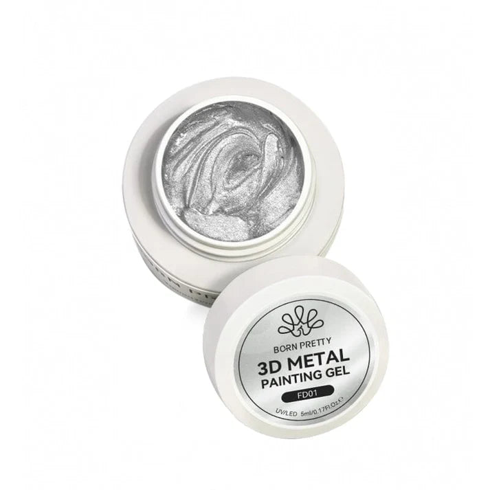 3D Metal Painting Gel Born Pretty – 5 ml