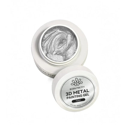 3D Metal Painting Gel Born Pretty – 5 ml