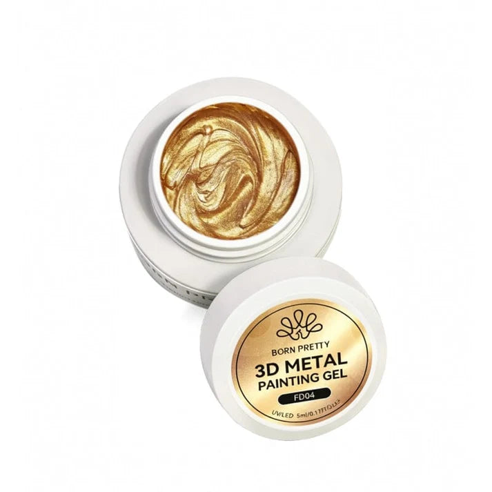 3D Metal Painting Gel Born Pretty – 5 ml