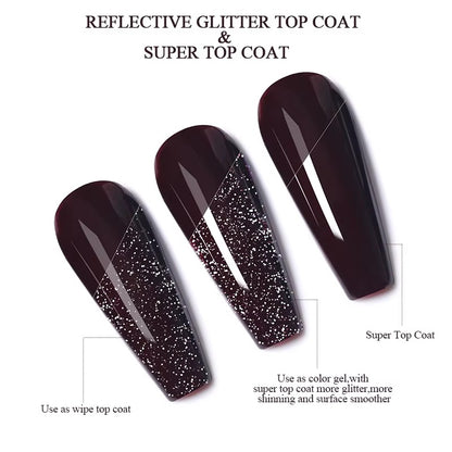 Reflective Top Coat PRO Born Pretty – 15 ml