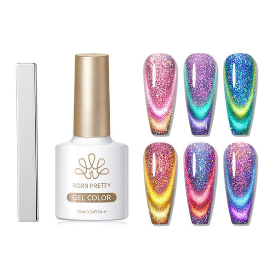 Reflective Glass Cat Eye - Born Pretty