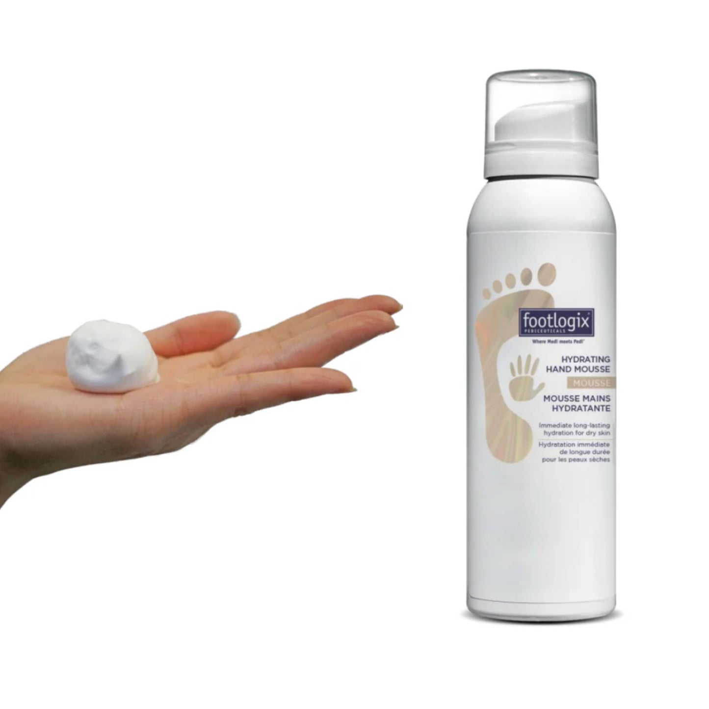 Footlogix Hydrating Hand Mousse 4.23oz