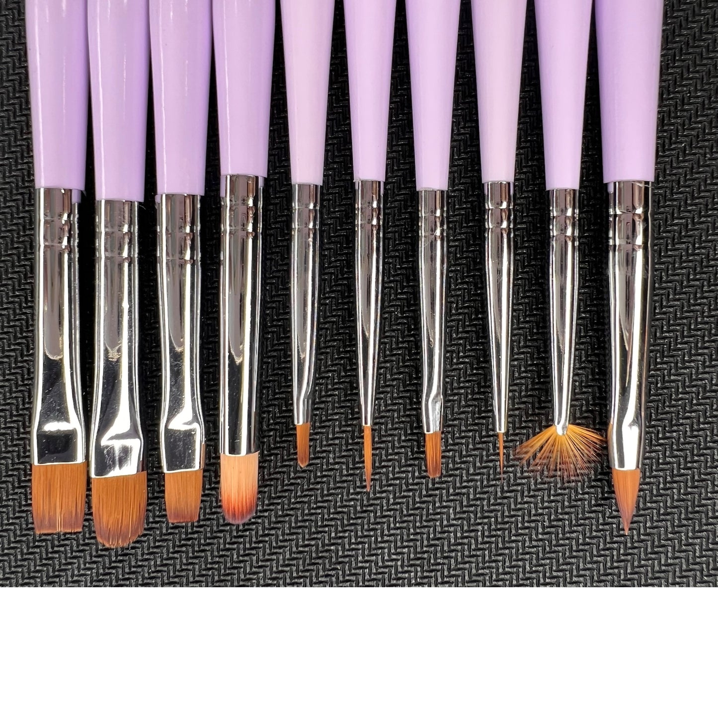 Wood Brushes Kit - Purple Dream