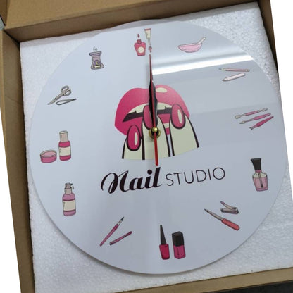 Nail Studio Clock