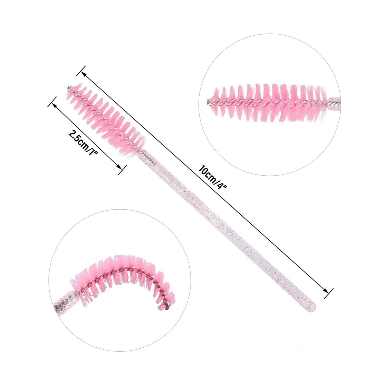 Disposable lashes brush