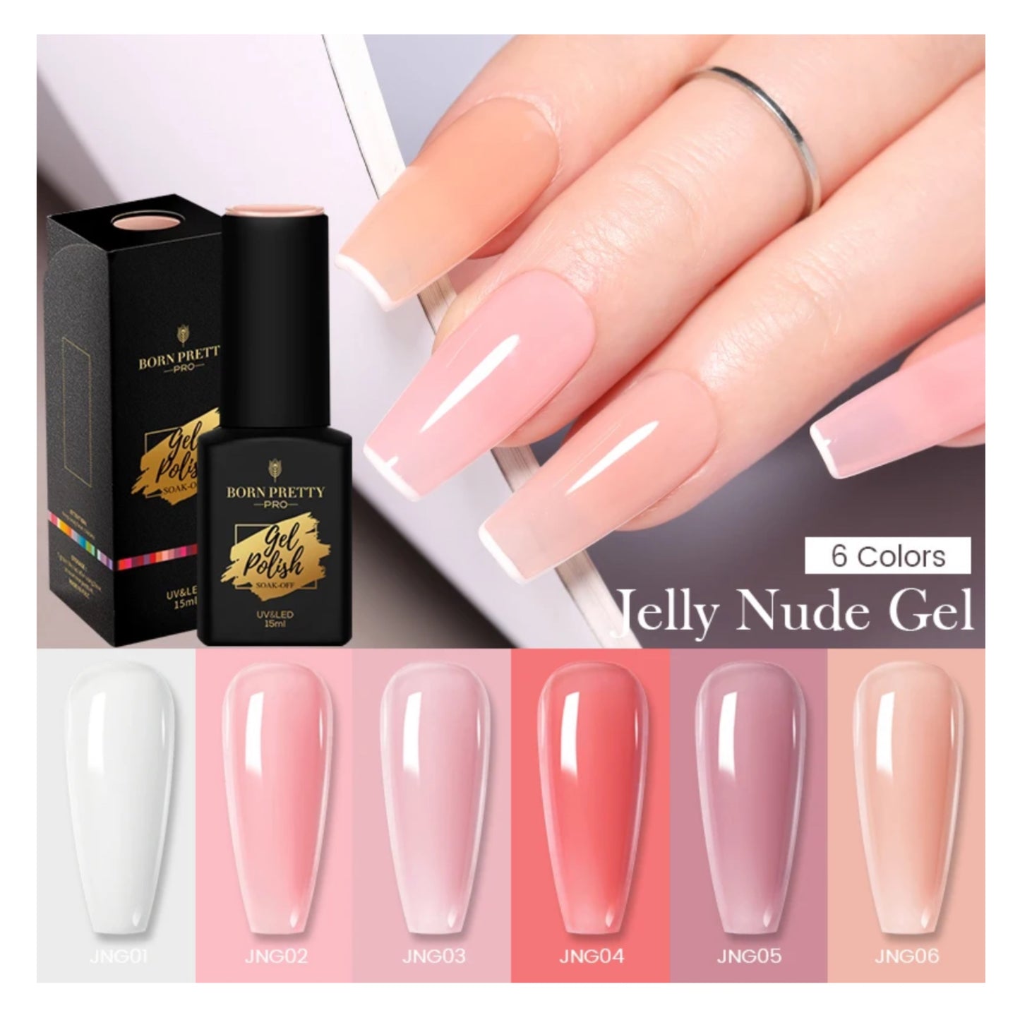 Born Pretty Jelly Nude